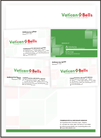 <strong>Vatican Bells Pharmaceutical Limited</strong> is a registered Nigerian company, currently involved in the importation, distribution, marketing and sales of good, quality pharmaceuticals and provision of other services geared towards ensuring that the health need of humanity is met, by partnering with varied stakeholders worldwide. We provided a new <strong>Logo, Business Card, LettherHead Designs, Web Design, SEO & Web Marketing.</strong>